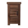 Bridgevine Home Sausalito 14" Chairside Table, No Assembly Required, Whiskey Finish