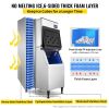 VEVOR Commercial Ice Maker Machine, 110V 550LBS/24H 350LBS Large Storage Ice Machine, ETL Approved, Advanced LCD Panel, SECOP Compressor, Air Cooled,
