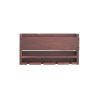 Wall-mounted wine rack with cup holder / wine racks countertop/PINE/Solid wood /Home wine rack//Living room wine rack