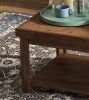 Bridgevine Home Sausalito 24" Side Table, No Assembly Required, Whiskey Finish