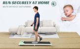 2 in 1 Under Desk Electric Treadmill 2.5HP, with Bluetooth APP and speaker, Remote Control, Display, Walking Jogging Running Machine Fitness Equipment