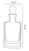 Pa≈üabah√ße 90321 Scotland Handmade Whiskey Bottle, 750 cc