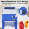 VEVOR Commercial Ice Shaver Crusher, 265lbs Per Hour Electric Snow Cone Maker with 4.4lbs Ice Box, 300W Tabletop Shaved Ice Machine for Parties Events