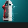 Morphling Gaming Chair Office Chair PC Chair with High Back Ergonomics Lumbar Support, Racing Style PU Leather Multifunction Adjustable Computer Chair