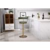 Bar Stools with Back and Footrest Counter Height Dining Chairs (1PCS/CTN)
