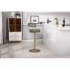 Bar Stools with Back and Footrest Counter Height Dining Chairs (1PCS/CTN)