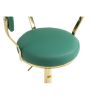 Bar Stools with Back and Footrest Counter Height Dining Chairs (1PCS/CTN)