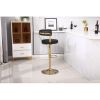 Bar Stools with Back and Footrest Counter Height Dining Chairs (1PCS/CTN)