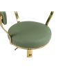 Bar Stools with Back and Footrest Counter Height Dining Chairs (1PCS/CTN)