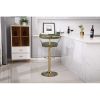 Bar Stools with Back and Footrest Counter Height Dining Chairs (1PCS/CTN)
