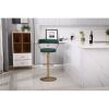 Bar Stools with Back and Footrest Counter Height Dining Chairs (1PCS/CTN)